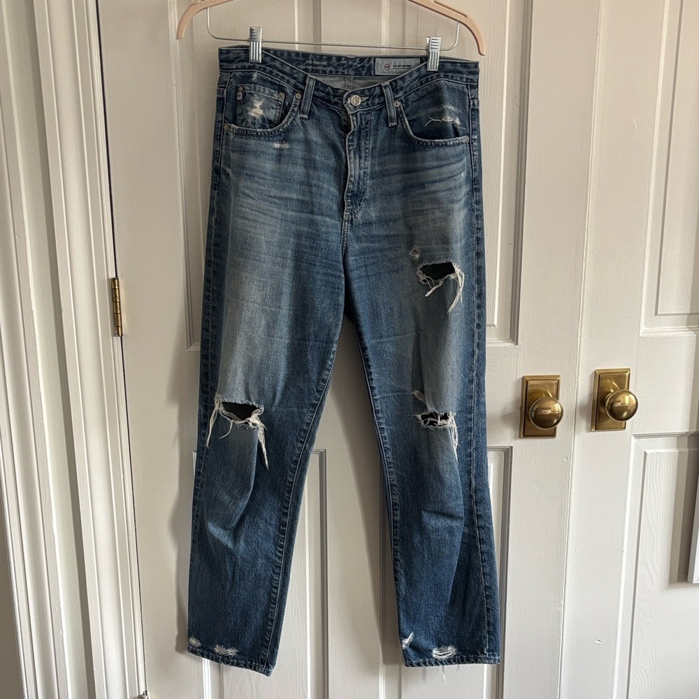 AG “the Phoebe” distressed denim, size 29